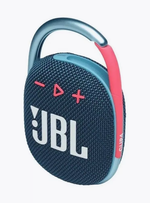 Портативная колонка JBL Clip 4 CLIP, беспроводная, Bluetooth, время автономной работы 10 ч синий/розовый