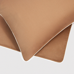 Постельное белье 2 спальное евро Сlaire&Caroll Lune темно-бежевое