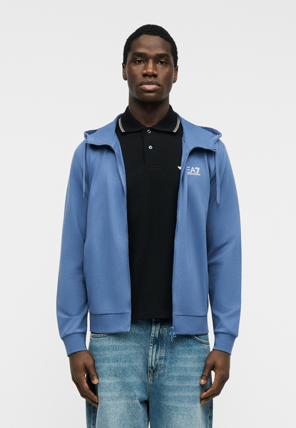 EA7 Emporio Armani UNISEX - Толстовка на молнии - Синий
