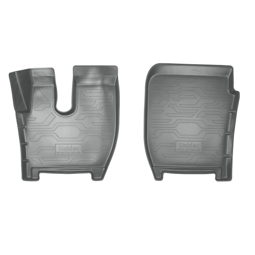 Ковры в салон Norplast/Unidec для Ford F-MAX (2018-)Полиуретан,Серый, арт.NPC10-C22-230-A00-G