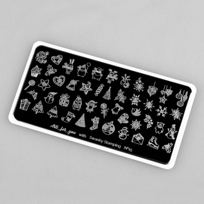 Swanky Stamping Пластина для стемпинга Arti for you with Swanky Stamping 015