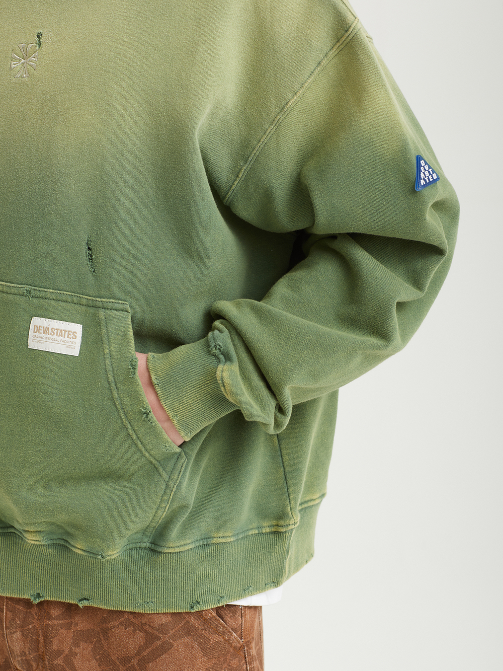 Мужская Толстовка Distressed Cross