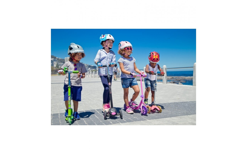 Шлем Pink Shark 2017 New (розовая акула) Crazy Safety