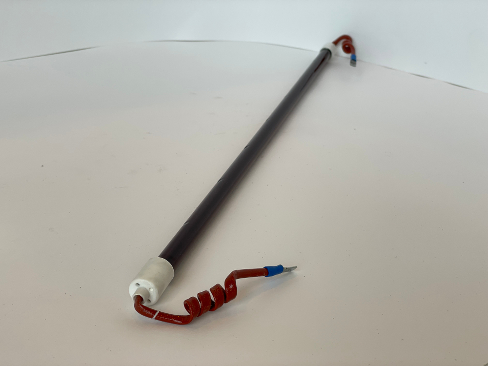 L001 IR лампа, 1100 Вт для ИК сушек IR-01,IR-1 и IR-2, круглый цоколь