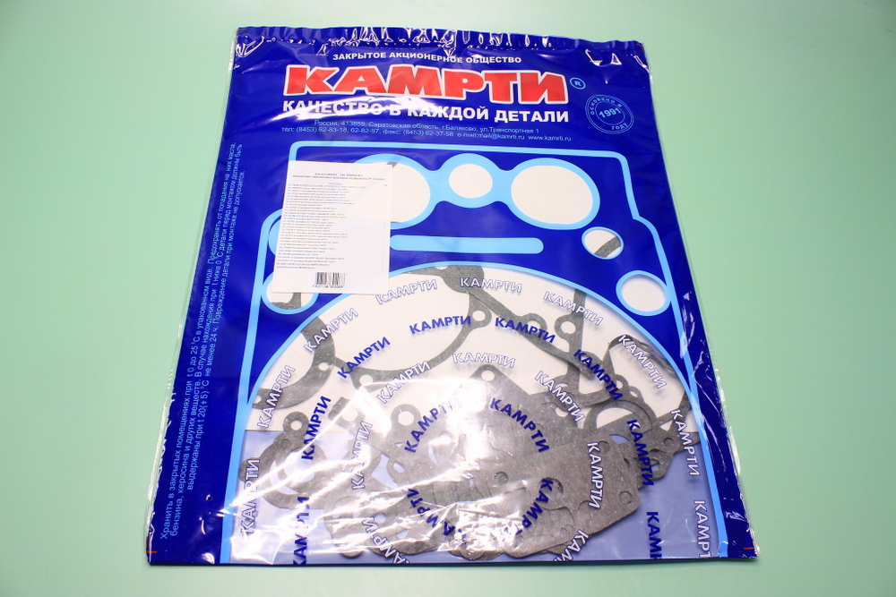 Прокладка двигателя КамАЗ Евро-0 (27поз./29дет.)