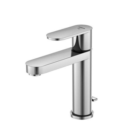 Смеситель для раковины Steinberg Серия 170 с керамическим картриджем, со сливным гарнитуром 1 1/4“, с гибкими шлангами 3/8“, хром 170 1000