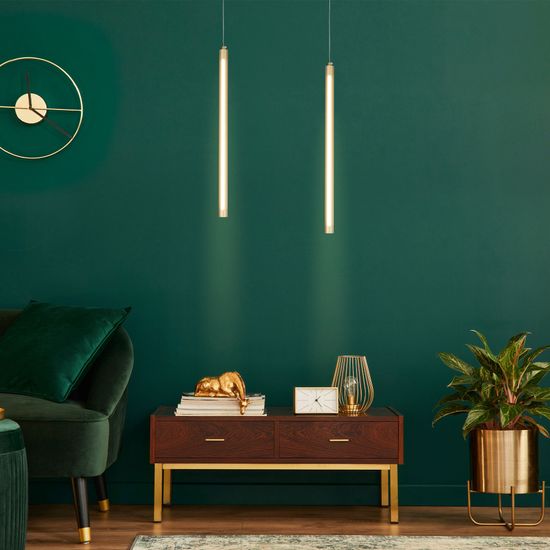 50189/1 LED / подвесной светильник / матовое золото