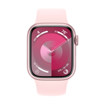 Умные часы Apple Watch Series 9 GPS, 41mm, Aluminium Case with Sport Band M/L, Pink (Розовый)