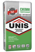 Штукатурка UNIS СИЛИН УНИВЕРСАЛЬНЫЙ армированный цементная 5 кг