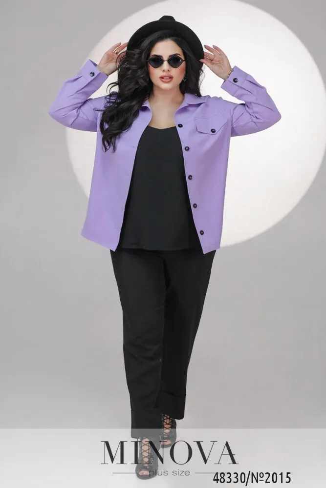 Костюм 2015-лаванда Minova