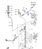Болт Yamaha 90109085G600