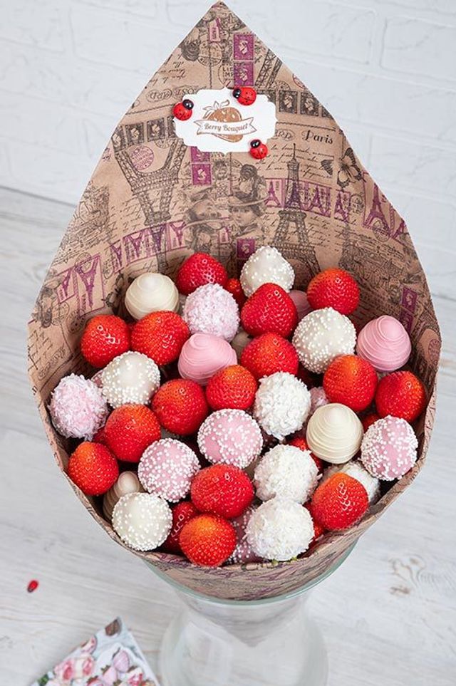 🍓 Сладкие букеты 🍓 – купить в Москве и СПб с доставкой, цена, каталог с ...