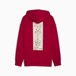 PUMA X HARRY POTTER ТОЛСТОВКА СВОБОДНОГО КРОЯ, КРАСНЫЙ