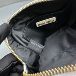 Miu Miu Matelasse Nappa Leather Top Handle Bag 19 cm