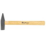 10219 Молоток слесарный, 600 г, квадратный боек, деревянная рукоятка Сибртех