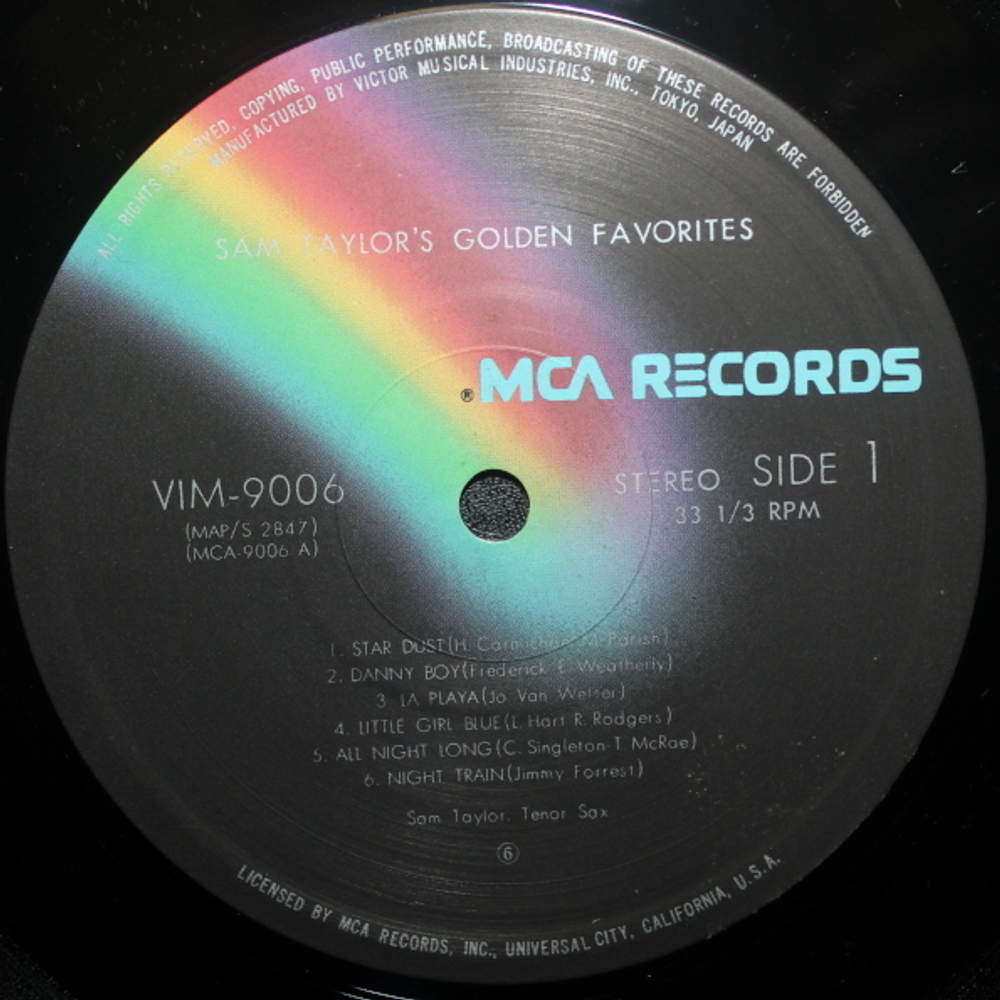 Sam Taylor / Sam Taylor’s Golden Favorites (2LP)