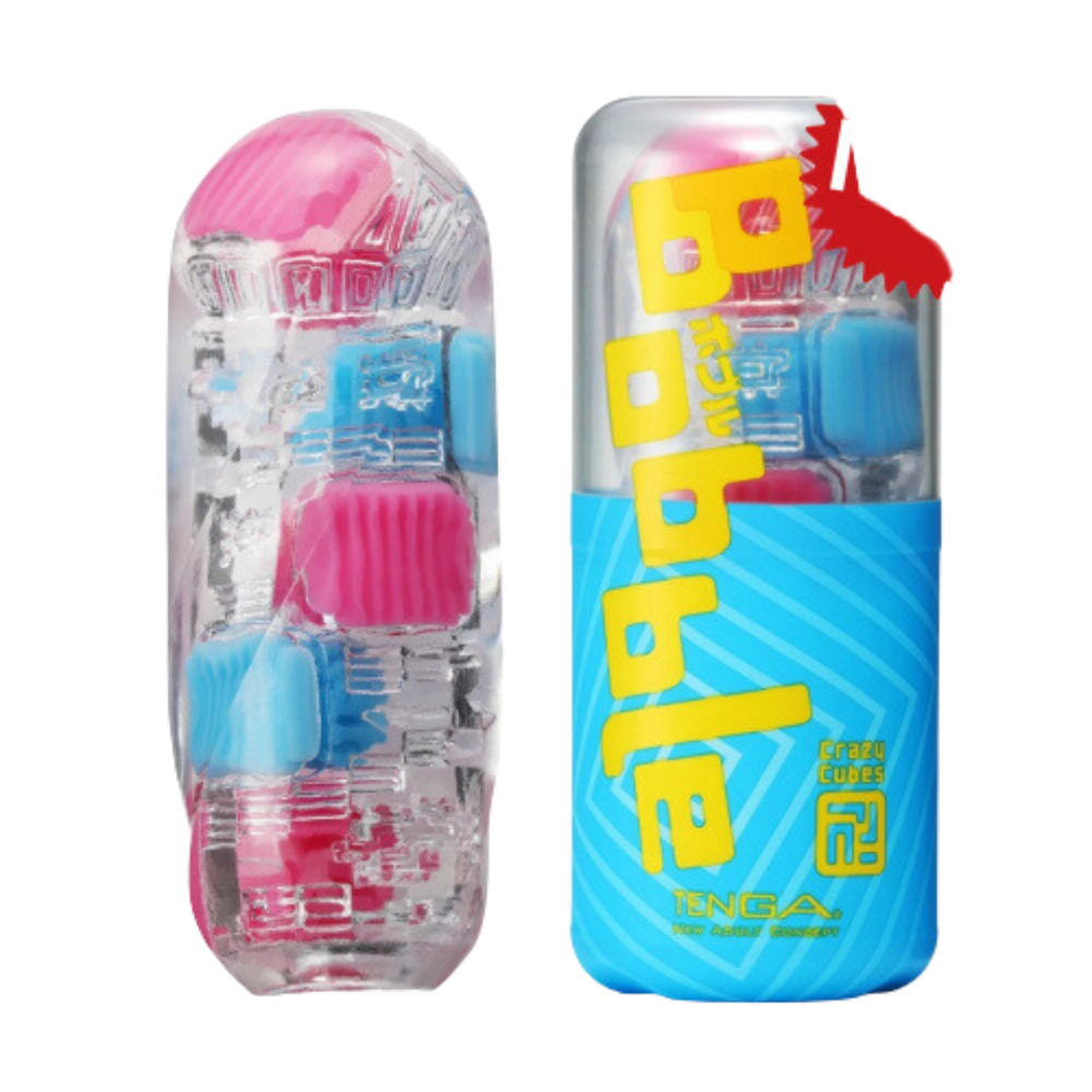 Tenga Bobble - японский мастурбатор Crazy Cubes