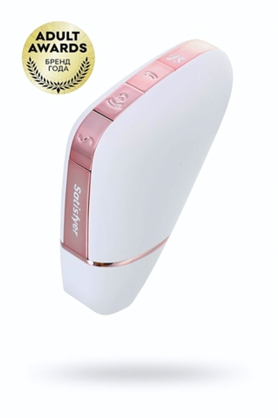 Вакуум-волновой бесконтактный стимулятор клитора Satisfyer Love Triangle белый