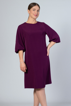 Платье женское 2776ЛП, вишневый #326Виш052776ЛП