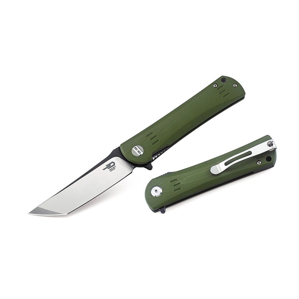 Нож складной Bestech Kendo сталь D2, рукоять G10 бежевая