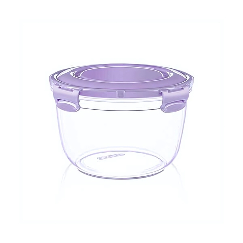 Контейнер воздухонепр. глубокий круглый прозрачный 1200 мл.