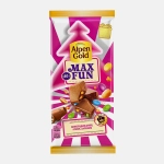 Шоколад Alpen Gold Max Fan шоколадное драже арахис взрывная карамель 140г