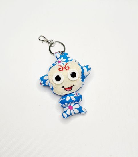 Мягкий брелок "Инопланетянин", цвет зеленый