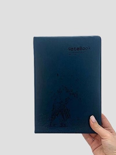 Блокнот 112 л. В5 25*17,5 см лин. сине-зеленый (7674-1)