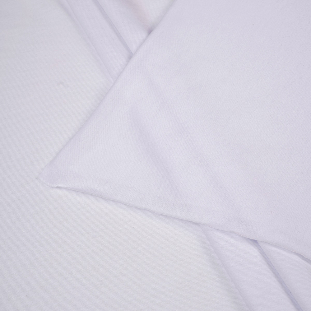 Кулирная гладь, 100% хлопок, 150 гр/м2, белый (0068)