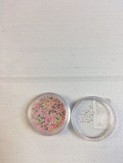 Бульонки пластиковые для дизайна ногтей, микс