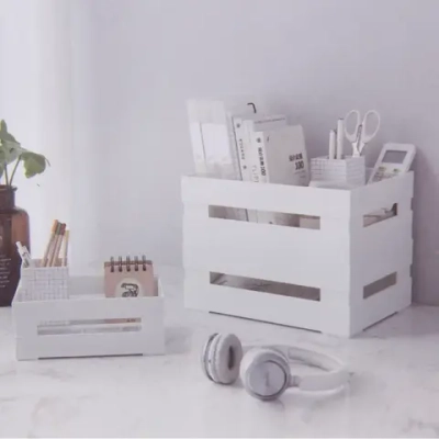 Ящик - органайзер универсальный для хранения складной «ДЭСПО», цвет пудрово серый, 30.5*22.5*11.5см