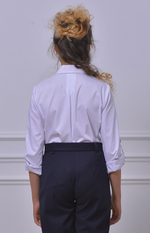 Блузка для девочки школьная длинный рукав