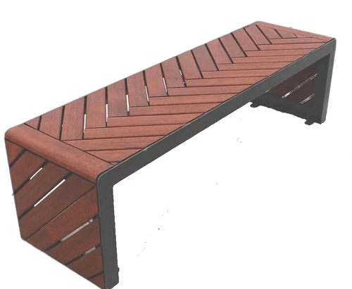 Скамейка стальная «Кастилия» без спинки