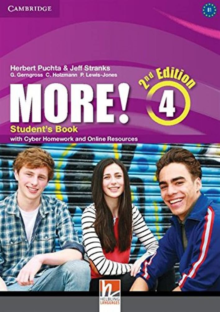 More! Second Edition 4 Student&#39;s Book with Cyber Homework and Online Resources