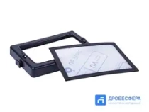 Внутреннее стекло 180х125х2 мм для шлема пескоструйщика Vector арт. 52009
