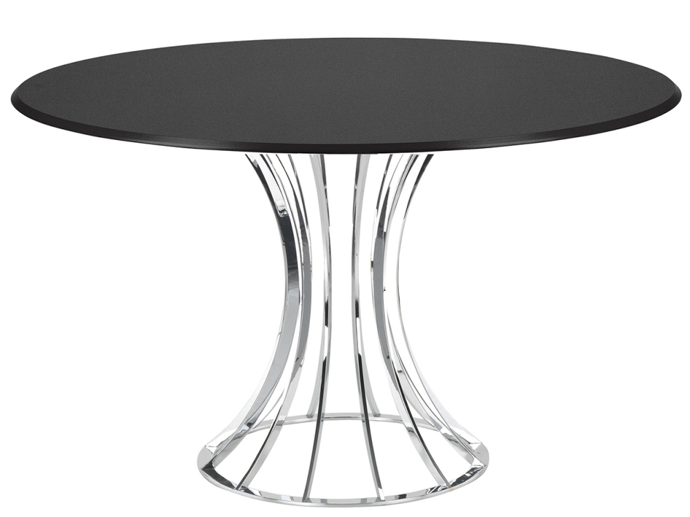 Стол ламинированный обеденный Papatya Onix Round