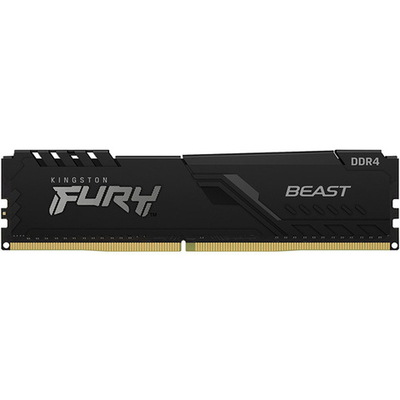 Оперативная память Kingston 4GB 2666МГц DDR4 CL16 DIMM FURY Beast