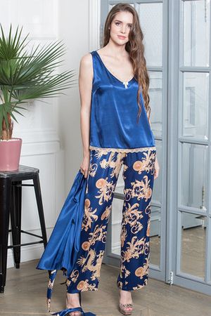 Женская пижама Versachi Deluxe 8106 Blue Mia-Mella