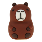 Точилка 1отв. "Capybara" пласт, ассорти 2 цвета (Mazari)