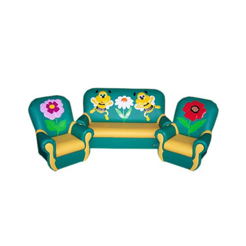 Комплект мягкой игровой мебели «Сказка люкс» Пчелки и цветы