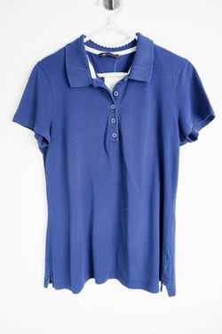 Футболка-поло Marks&Spencer базовая, визуально на 46 размер