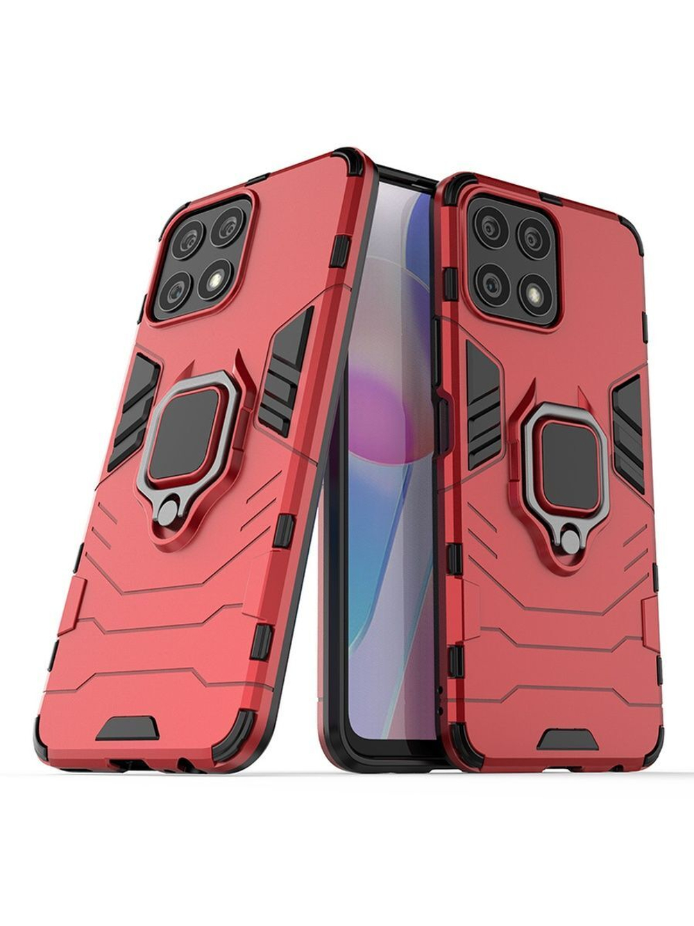 Противоударный чехол с кольцом Panther Case для Honor X8