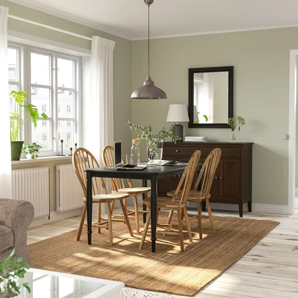 Стул - SKOGSTA IKEA/ СКОГСТА ИКЕА,  79х40 см,  под беленый дуб