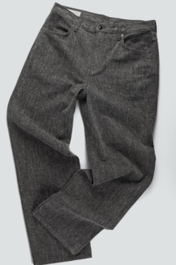 ZARA ДЖИНСЫ ПРЯМОГО КРОЯ ИЗ МЯГКОЙ ТКАНИ, СЕРЫЙ