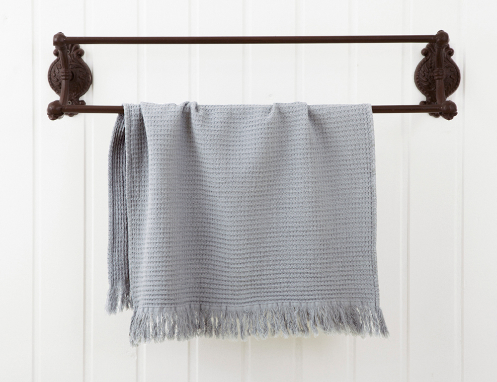 Полотенце кухонное 50х70 Luxberry Macaroni серое Португалия