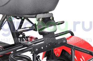 Электроскутер WHITE SIBERIA TRIKE MINI 1500W - Красный фото №16