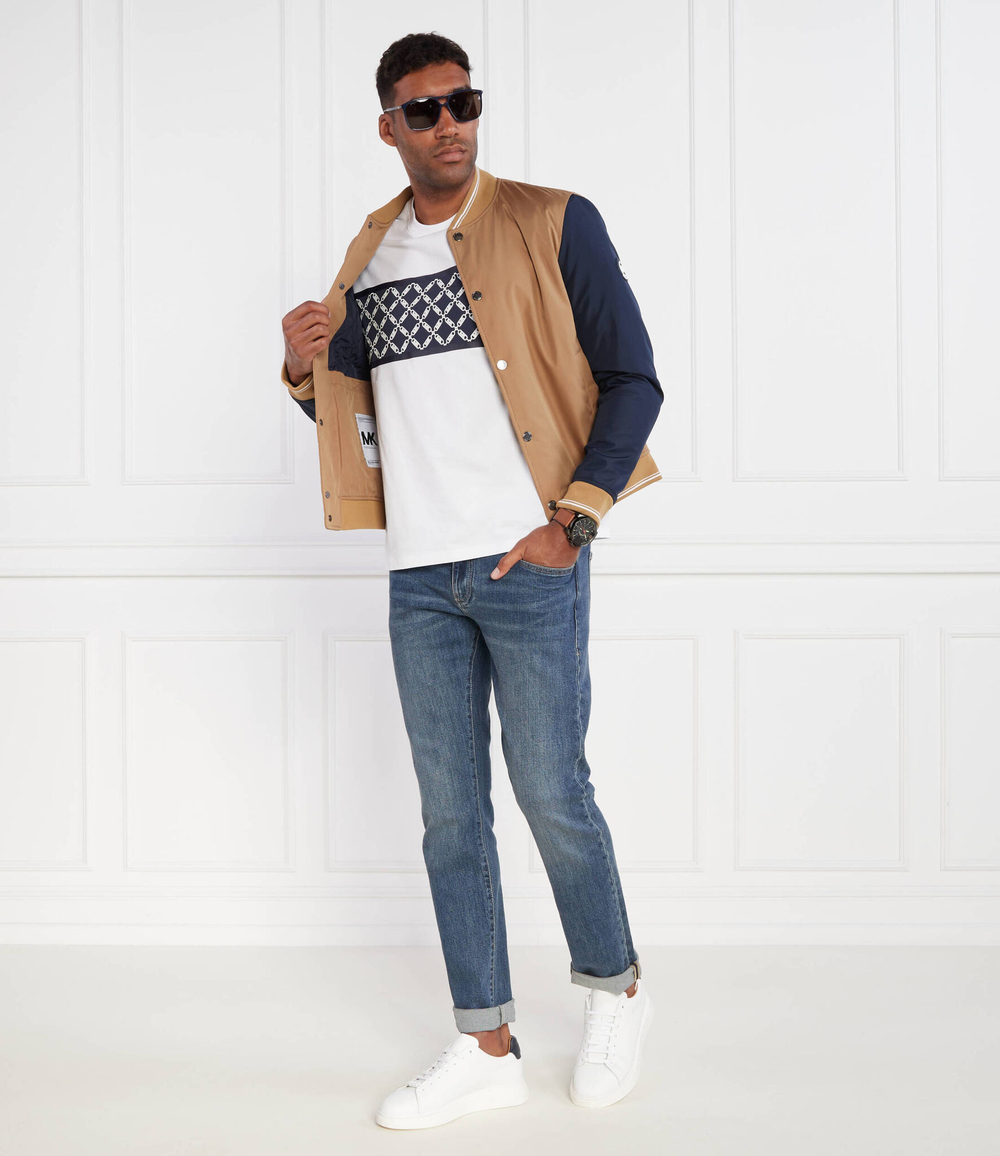 Футболка EMPIRE STRIPE Michael Kors - белый(CF351MS1V2)