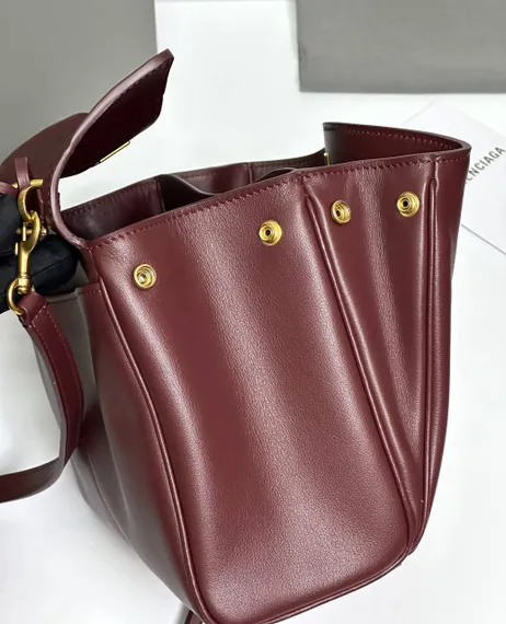 BALENCIAGA RODEO HANDBAG Бордовый