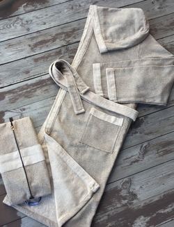 Халат Borbonese Leader Op .Sabbia песочный