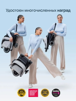 Трехколесный складной велосипед-коляска Smartrike Traveler Everest white